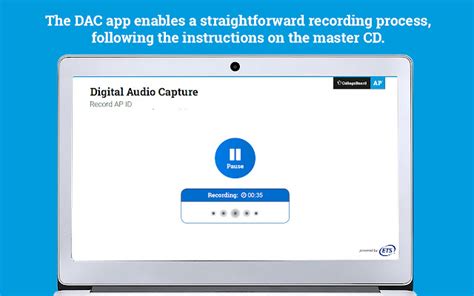 The DAC app is an additional option for recording the sight-singing part of the AP Music Theory Exam and the speaking part of the AP French, German, Italian, and Spanish Language and Culture Exams. Please see the 2022-23 AP Exam Instructions for proctor scripts on using the DAC app on Chromebook to record responses. 